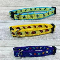 Ladybird Ribbon Cat Collar 2
