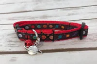 Space Cat Collar - Galaxy & Planet Design 3