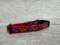 Fire Flame Hot Puppy/Small Dog Collar 2