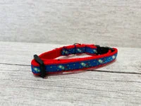 Rocket Space Puppy - Small Dog Collar 4