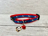 Rocket Space Puppy - Small Dog Collar 3