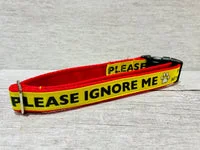 Please Ignore Support Alert Dog Collar 4
