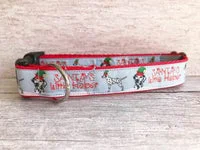 Dalmatian Santa's Little Helper Christmas Dog Collar 1