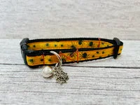 Spiders Halloween Cat Collar 1