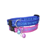 Personalised Cat Collar with Chipped Status 5