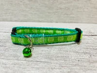 Personalised Cat Collar with Chipped Status 13