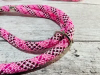 Tartan Pink Dog Rope Lead 3