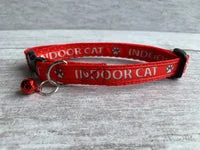Indoor Cat Collar with Alert Print 3