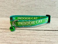 Indoor Cat Collar with Alert Print 7