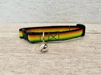 Reggae Inspired Cat Collar 2