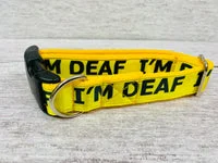 I'm Deaf - Deaf Alert Dog Collar 6