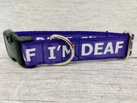 I'm Deaf - Deaf Alert Dog Collar 15