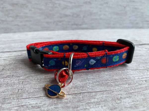 Galaxy Planet Solar System Puppy Collar