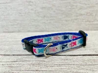 Pink Fish Inspired Cat Collar 3
