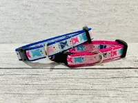 Pink Fish Inspired Cat Collar 2