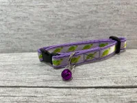 Turtle Print Puppy & Small Dog Collar - Handmade in the UK 4