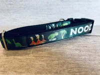 Personalised Dinosaur Dog Collar - Custom Print, Handmade in the UK 4