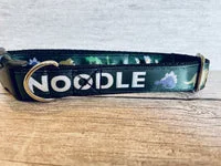 Personalised Dinosaur Dog Collar - Custom Print, Handmade in the UK 3