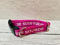 Je Suis Sourde - I'm Deaf Alert Dog Collar 2