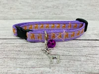Reindeer Puppy & Small Dog Collar - Handmade in the UK 4